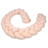 Bedomranding Vlechtkussen - 3,5m - Perzik - Nu 35% Korting!