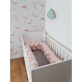 Bedomranding Vlechtkussen - 3,5m - Perzik - Nu 35% Korting!