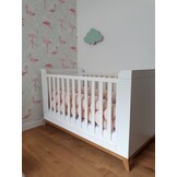 Bedomranding Vlechtkussen - 3,5m - Perzik - Nu 35% Korting!