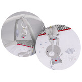 Babygym Konijn - 90x45cm - Grijs - 35% Korting!
