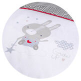 Babygym Konijn - 90x45cm - Grijs - 35% Korting!