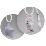 Babygym Konijn - 90x45cm - Grijs - 35% Korting!