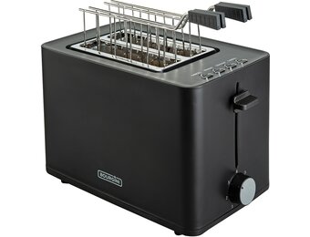 Bourgini Tosti Toaster & Broodrooster - Zwart - 62% Korting