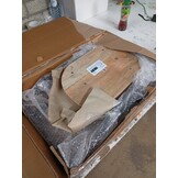 vidaXL Gavin Barkrukken 2 st. (60% KORTING) - Massief Mangohout