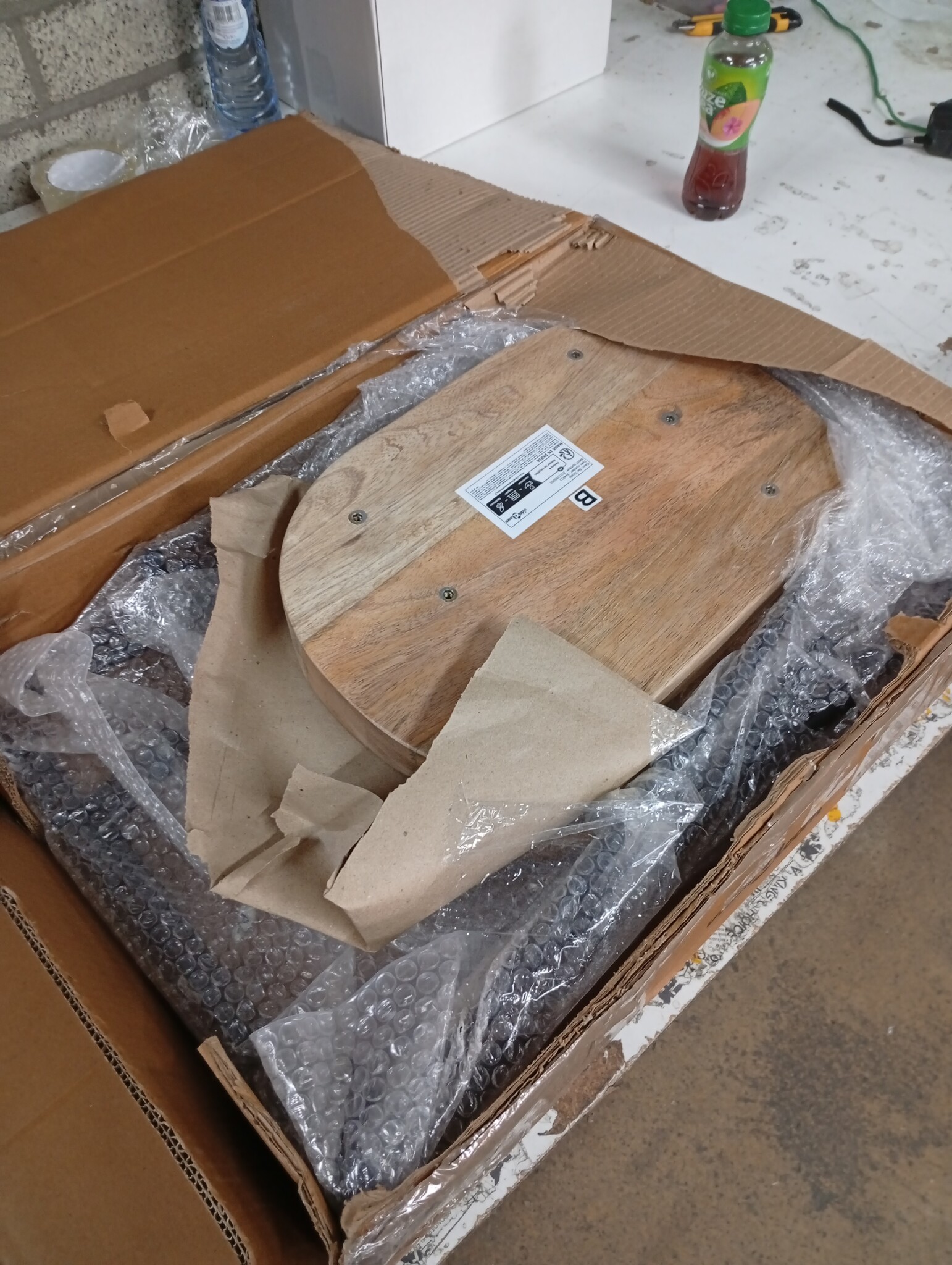 vidaXL Gavin Barkrukken 2 st. (60% KORTING) - Massief Mangohout