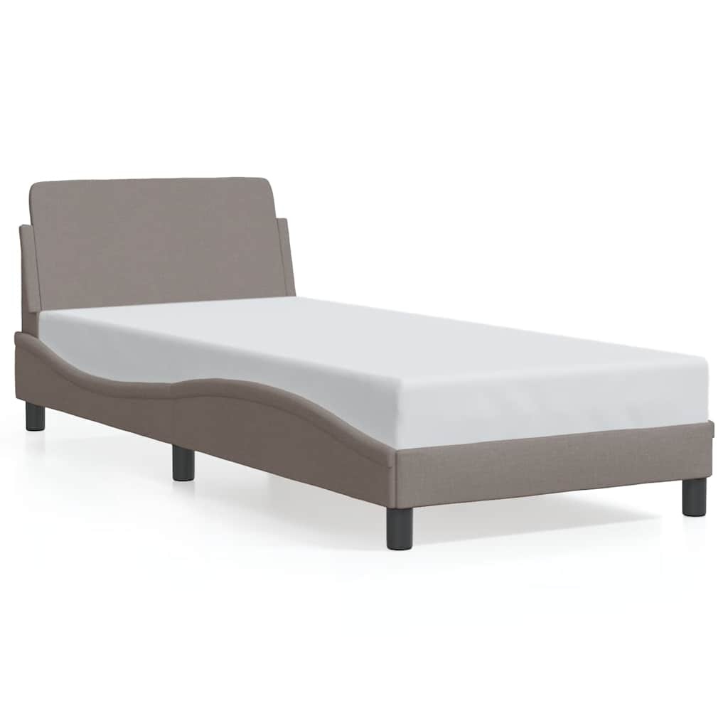 vidaXL Bedframe Taupe 80x200 cm - 35% Korting