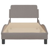 vidaXL Bedframe Taupe 80x200 cm - 35% Korting