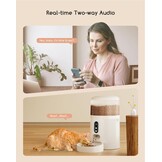 Faroro Automatische Kattenvoerautomaat WiFi - 3MP HD Camera - 30% Korting!