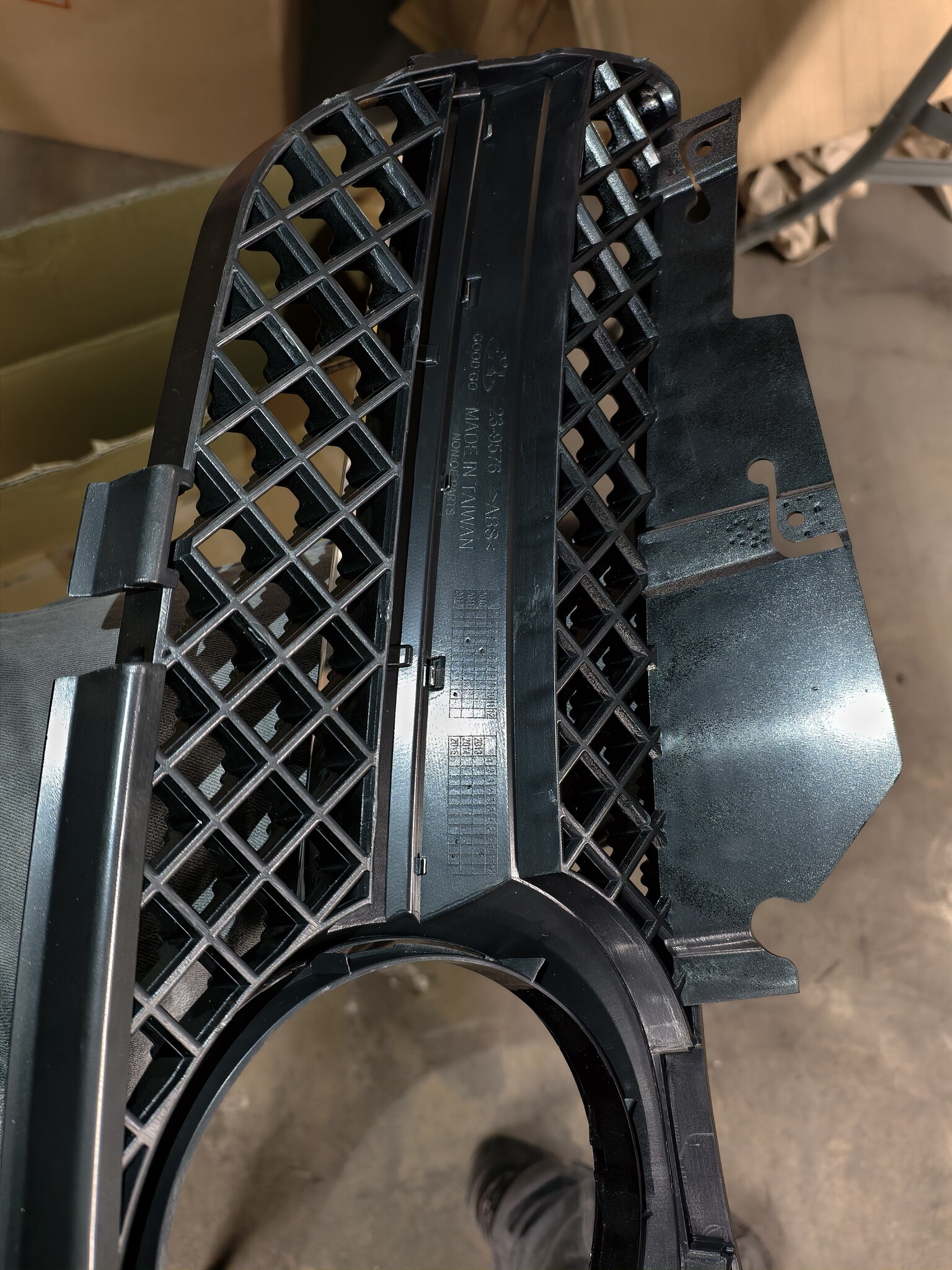 Grill Mercedes SL R230 (01-06) CL63 Stijl Zwart/Chroom - 50% Korting!