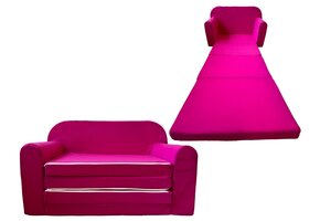 Roze Kinderbankje om te Bouwen tot Bed - 40% Korting!