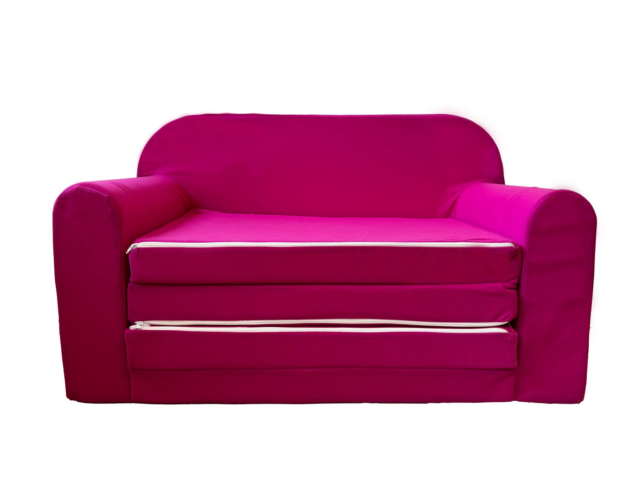 Kinderbankje  - splaapbank voor kinderkamer - 170x100cm - roze