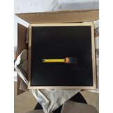 VidaXL Krijtbord Zwart (40x40cm) - 76% Korting