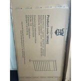 Kliko ombouw - 1 paneel - 83x150 cm - antraciet, houtlook