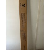 Kliko ombouw - 1 paneel - 83x150 cm - antraciet, houtlook