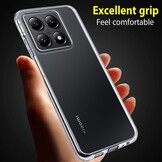 Transparante Telefoonhoes Xiaomi 14T Pro - 360° Bescherming | 49% Korting