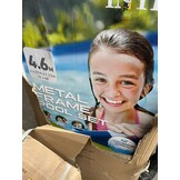 Intex opzetzwembad - 457x122 cm - blauw - accessoires oa. filterpomp & bal