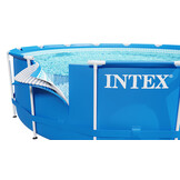 Intex opzetzwembad - 457x122 cm - blauw - accessoires oa. filterpomp & bal