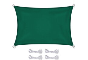 Groen Schaduwdoek Rechthoek 3x2m - 35% Korting!