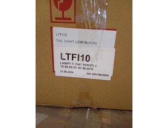 Achterlichten geschikt voor Fiat Punto 2 10 99-06 03 3D zwart