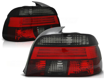 Achterlichten BMW E39 09 95-08 00 ROOD SMOKE