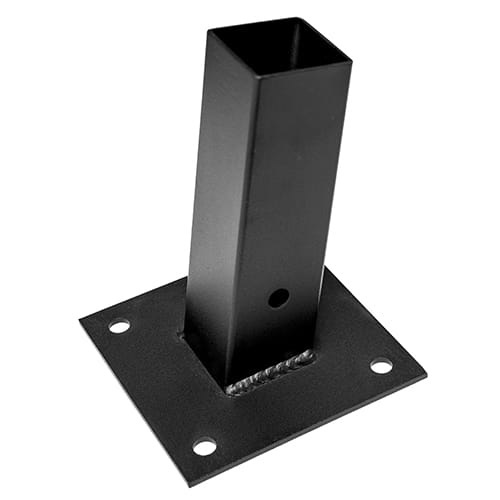 Schaduwdoekpaal Zwart (60% korting!) - Nu voor €XX