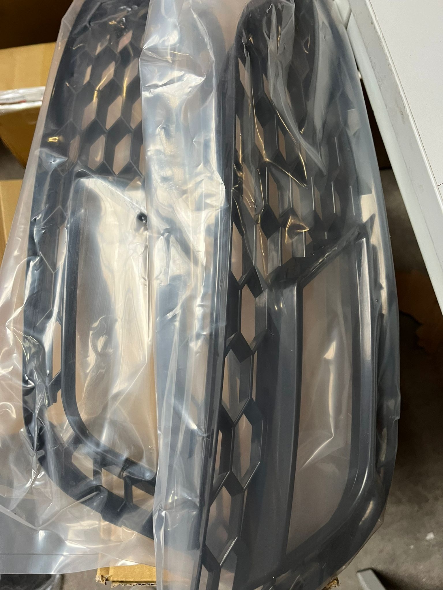 Bumpergrill Set Audi A4 (B8) 11-15 - Glanzend Zwart (40% Korting)