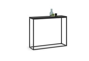 Zwarte Sidetable - Wandtafel - 60% Korting - 100x30x80 cm