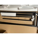 Zwarte Sidetable - Wandtafel - 60% Korting - 100x30x80 cm