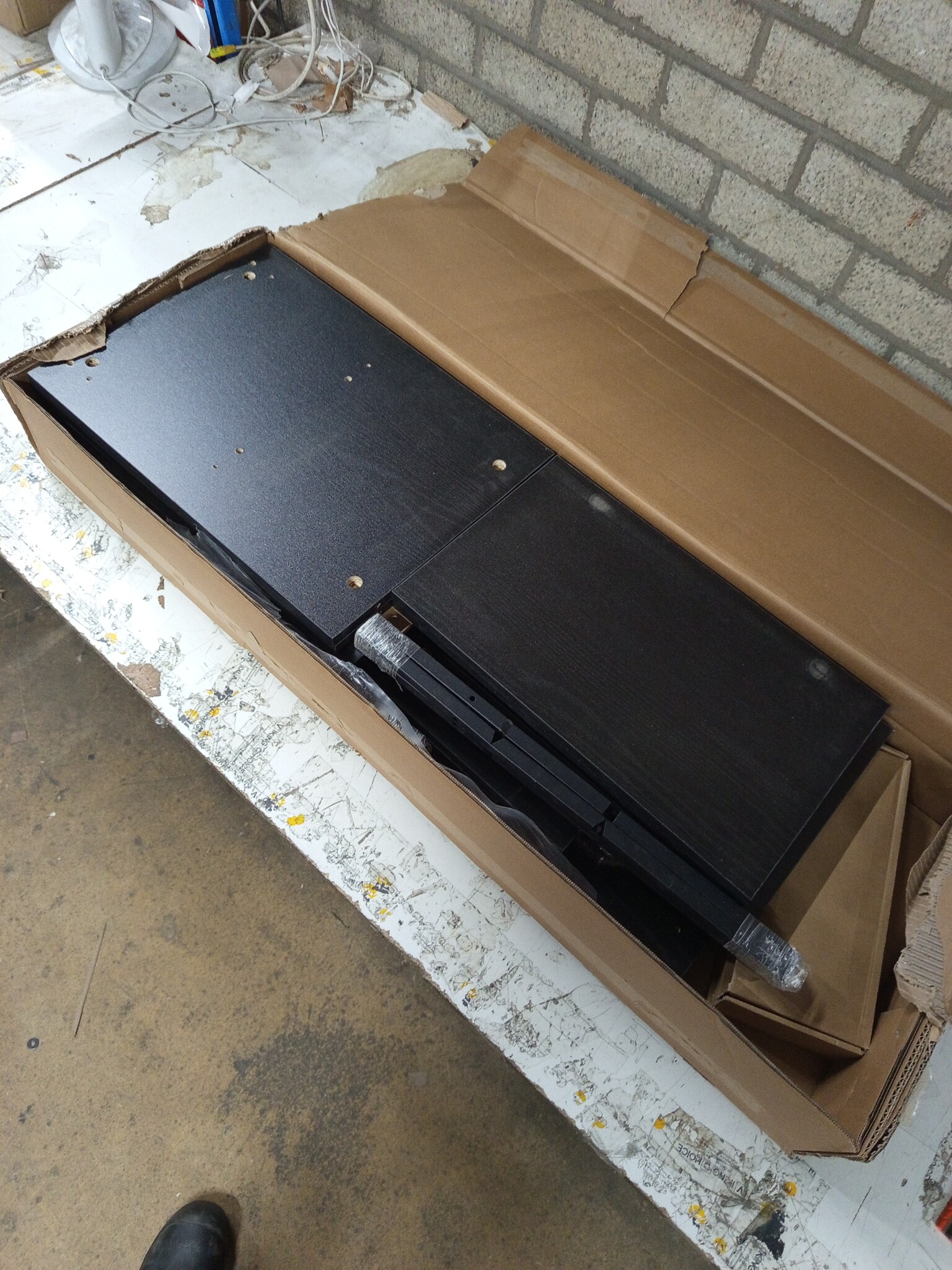 VidaXL Wastafel Kast Zwart Eiken - 55% Korting | Geretourneerd Product