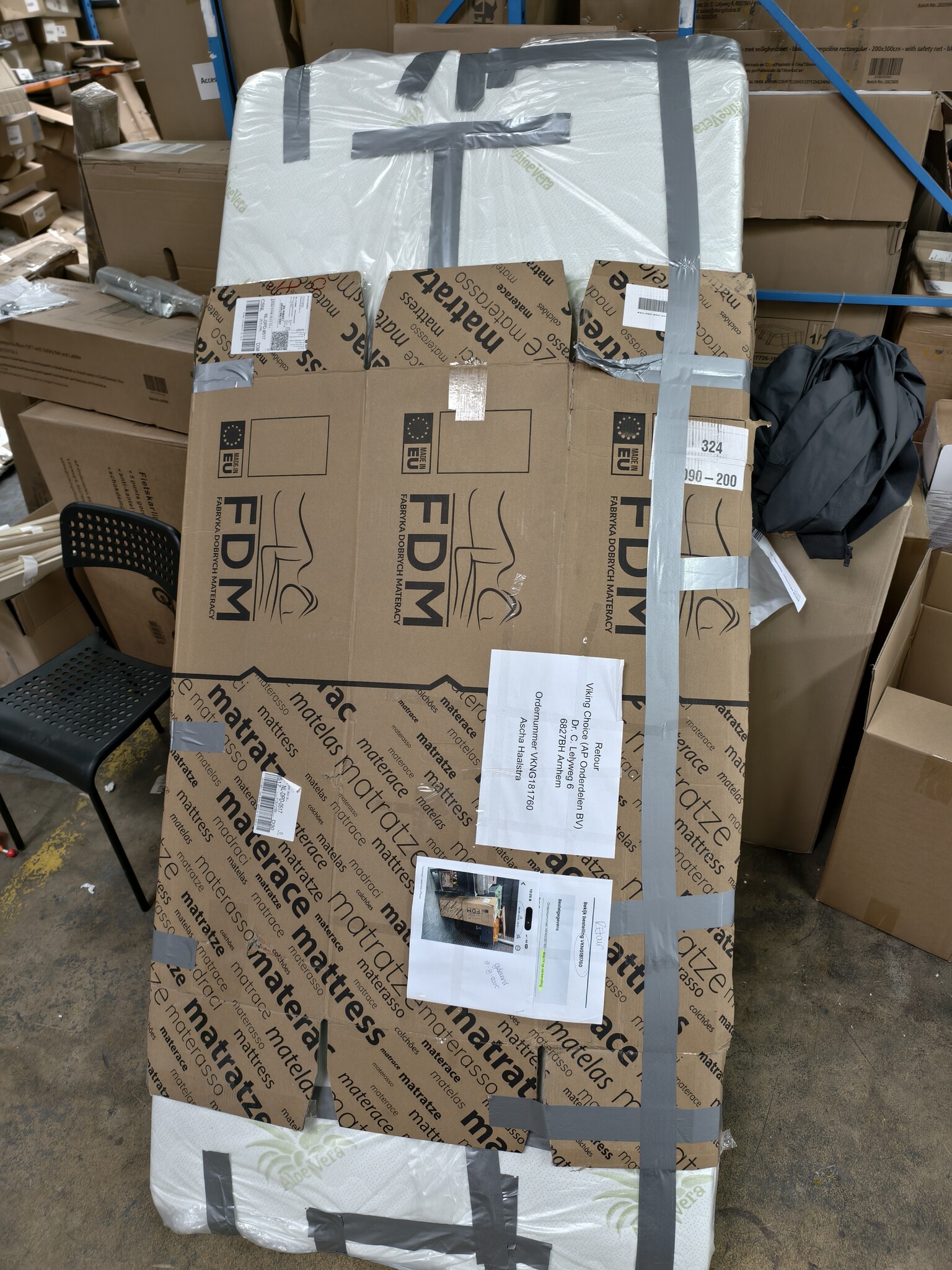 7 Zone Pocketvering Matras 90x200 (22cm) - Nu 55% Korting!