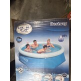 Bestway Fast Set Zwembad - 244x61cm - Blauw - 40% Korting!