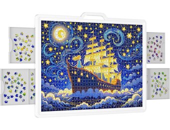 Lifewit Draaibare Puzzelplank (89x68.5cm) - 30% Korting!