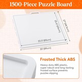 Lifewit Draaibare Puzzelplank (89x68.5cm) - 30% Korting!