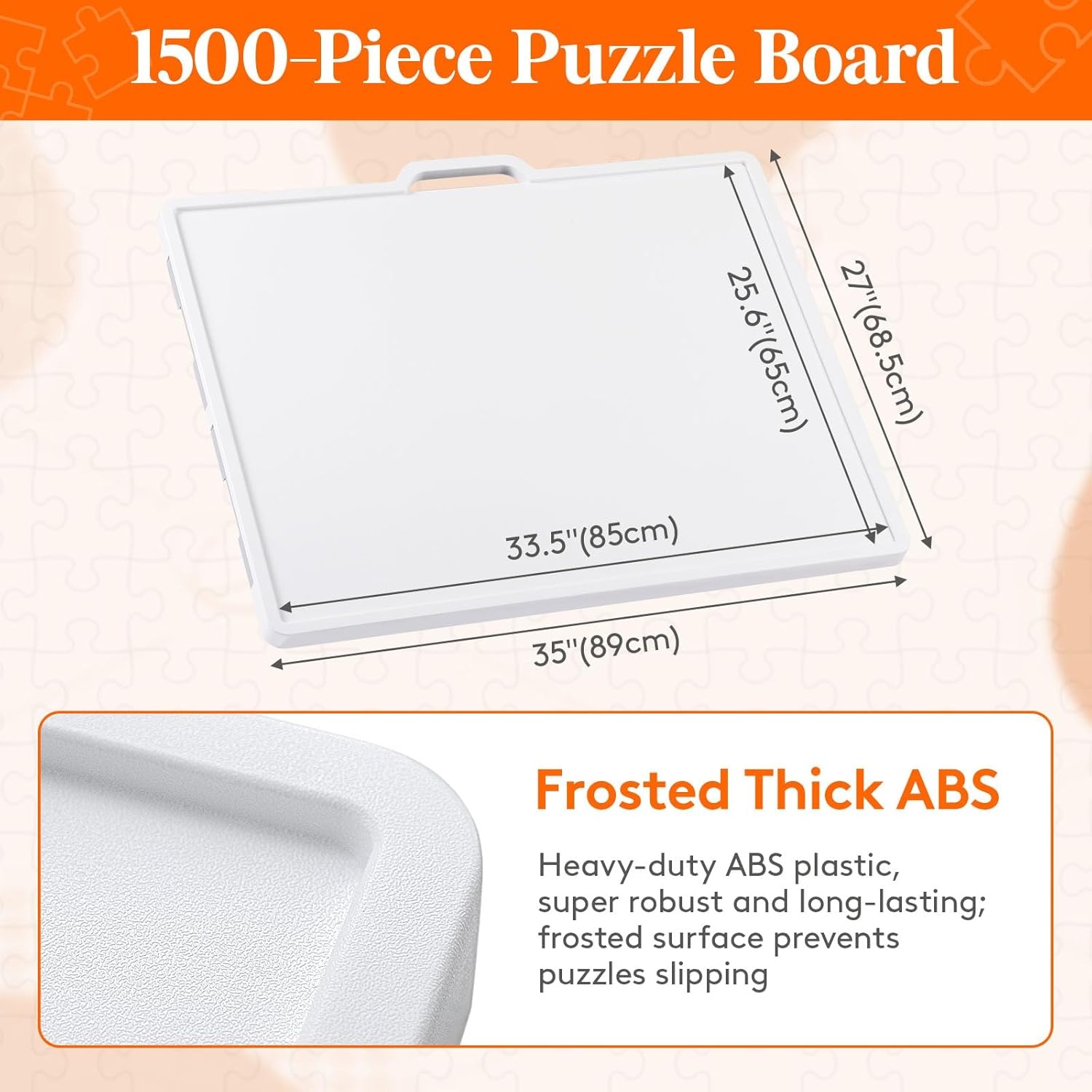 Lifewit Draaibare Puzzelplank (89x68.5cm) - 30% Korting!