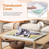 Lifewit Draaibare Puzzelplank (89x68.5cm) - 30% Korting!