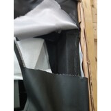 vidaXL Voetenbank Kunstleer Zwart - 60x50x41 cm - 70% Korting!