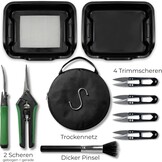 TINY FARM Trim Bin Set - 150 micron Zeef, Schaar & Net | Nu 30% Korting!