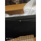 VidaXL Nachtkastje Lade Zwart/Goud Massief Mangohout - 79% Korting