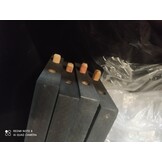 VidaXL Nachtkastje Lade Zwart/Goud Massief Mangohout - 79% Korting