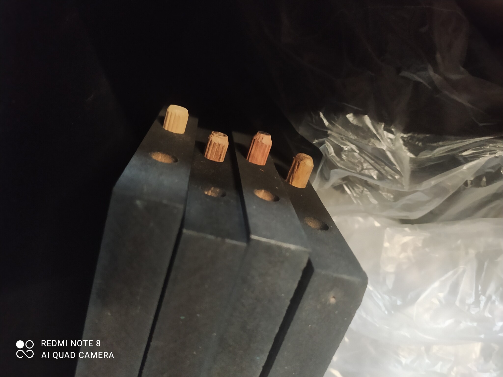 VidaXL Nachtkastje Lade Zwart/Goud Massief Mangohout - 79% Korting