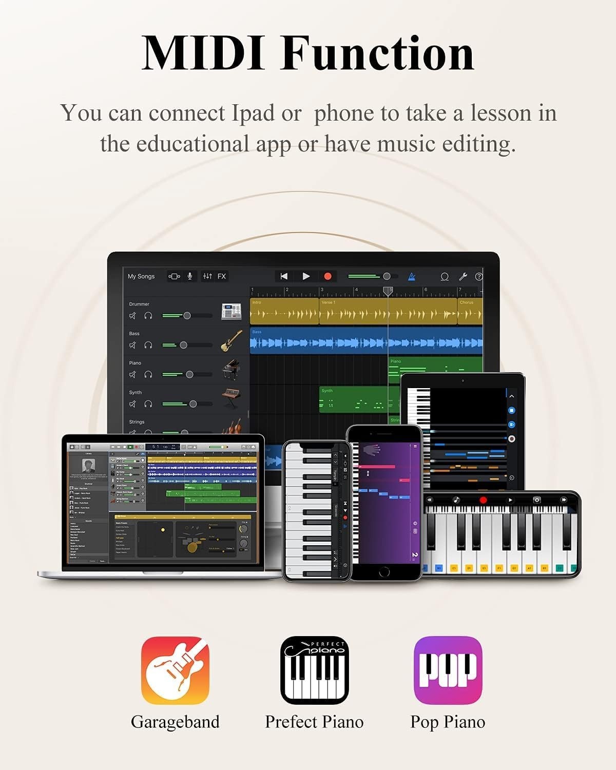 Eastar EP-10 88 Toetsen Vouwbare Digitale Piano - 30% Korting