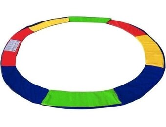 Trampoline Rand Afdekking Regenboog - 244 cm | 35% Korting