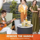 GFTIME Vuurschaal Deksel - RVS (50cm) - 30% Korting!