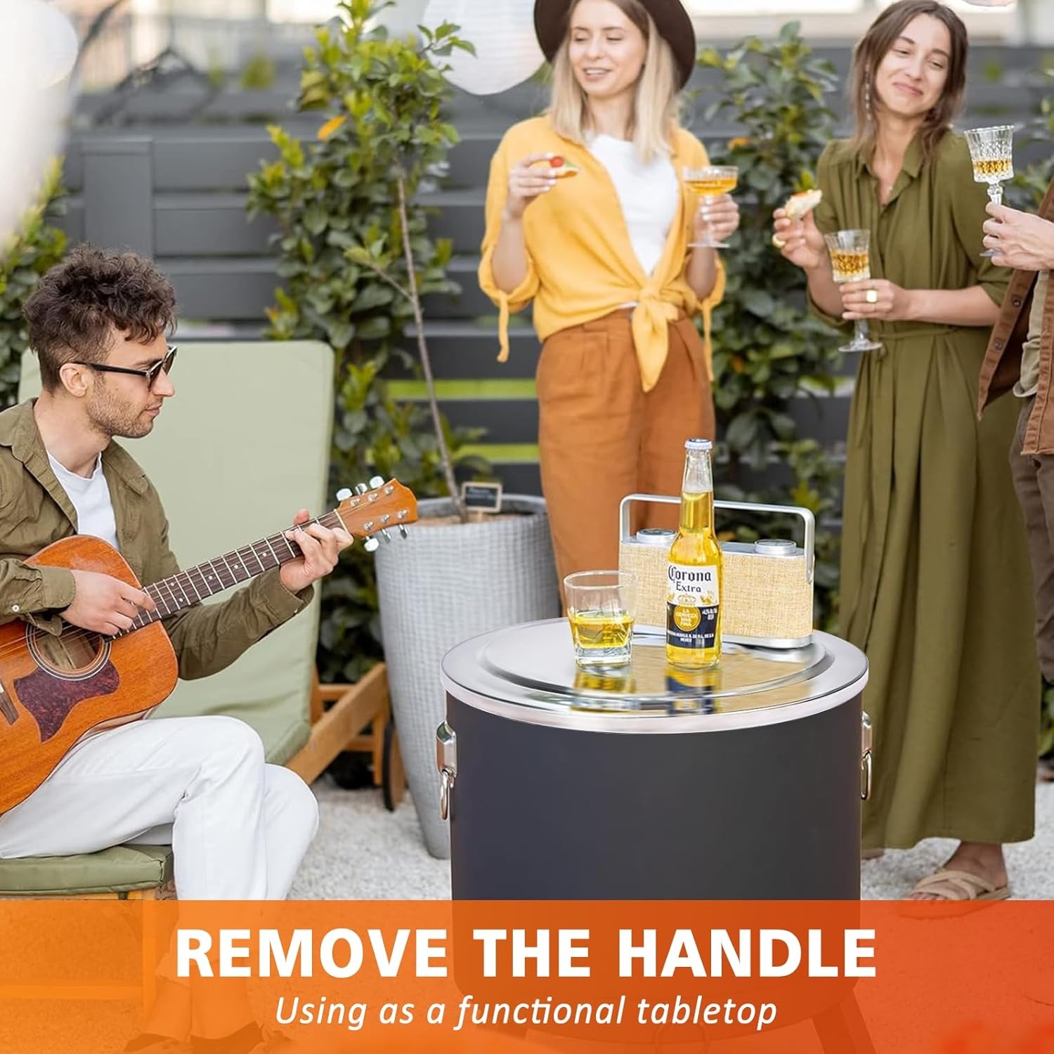 GFTIME Vuurschaal Deksel - RVS (50cm) - 30% Korting!