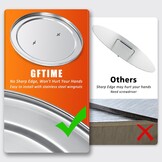 GFTIME Vuurschaal Deksel - RVS (50cm) - 30% Korting!