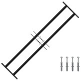 vidaXL Raam Rooster Zwart (35% Korting) - Verstelbaar & Duurzaam