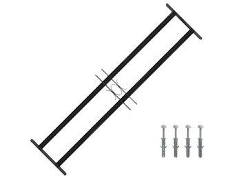 vidaXL Raam Rooster Zwart (35% Korting) - Verstelbaar & Duurzaam