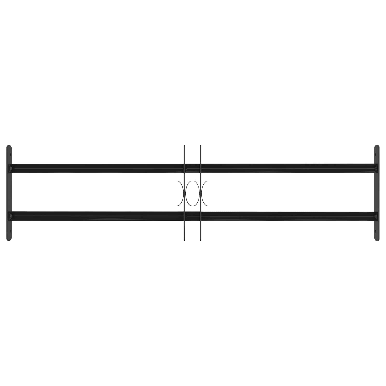 vidaXL Raam Rooster Zwart (35% Korting) - Verstelbaar & Duurzaam