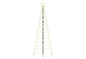 vidaXL LED Kerstboom 250 cm Warmwit - 76% Korting!