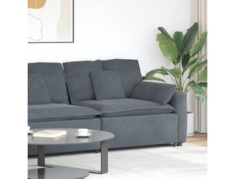 vidaXL Modulaire Bank Eindmodule Armleuning (100cm) - 35% Korting